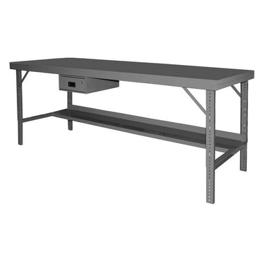 ERGO FOLDING LEG WORK BENCH 36X120 #95 - Model WBF3612095